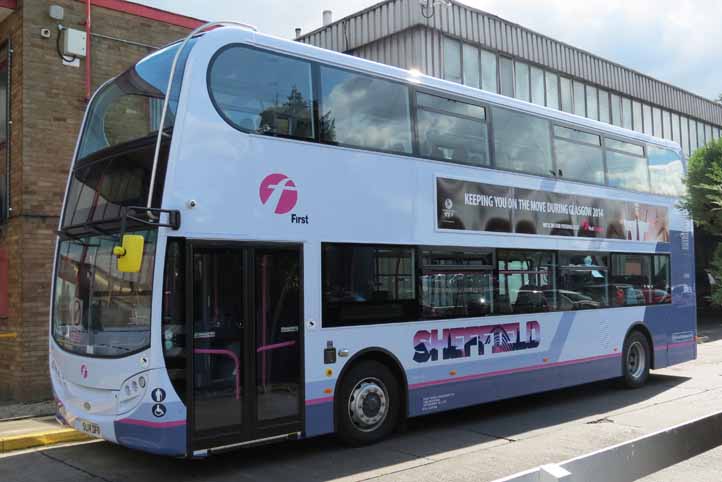 First Sheffield Alexander Dennis Enviro400 33858